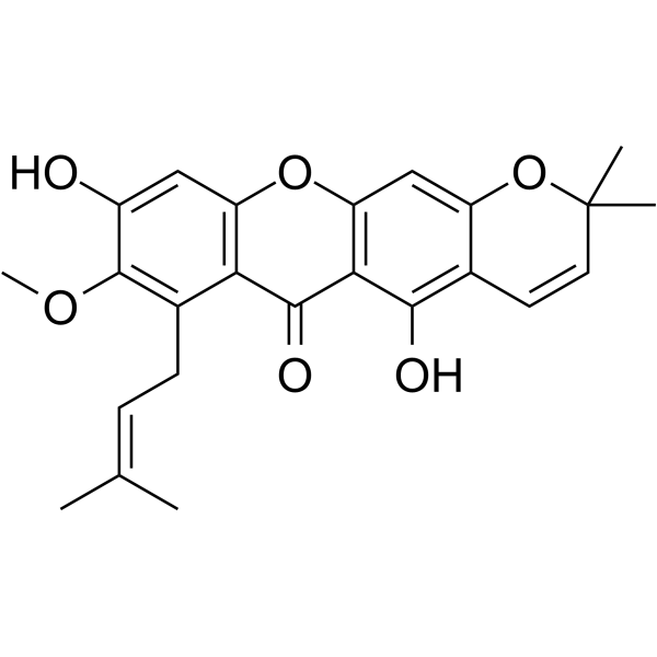 9-Hydroxycalabaxanthone (Xanthone I) 35349-68-9